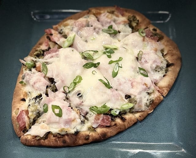 Chicken Bacon Ranch Flatbread.