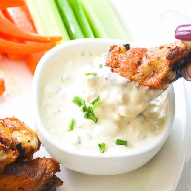 Bleu Cheese Dressing.